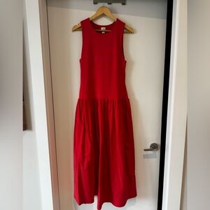 Aritzia Babaton Worldly Poplin Dress